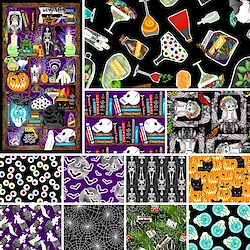Blank Quilting Creepy & Kooky Full Collection
